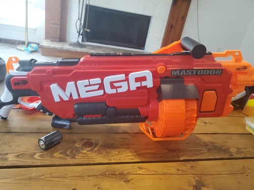 Nerf strike dart gun - gun, mega